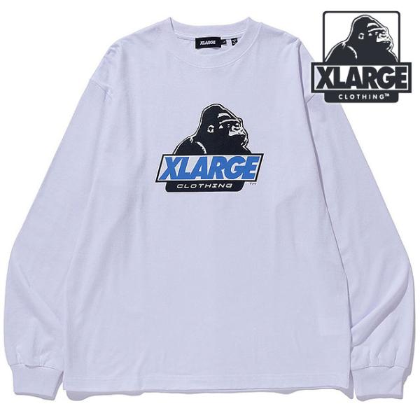 エクストララージ XLARGE メンズ オールドOG ロングスリーブTシャツ 101261011006 SS26 OLD OG L S TEE トップス カットソー 長袖 白 WHITE 正規取扱店