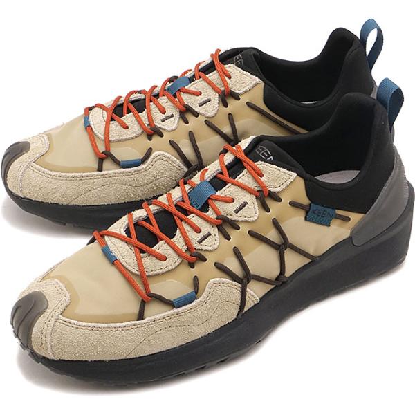 返品交換送料無料 キーン KEEN スニーカー メンズ ユニーク トレッカー 1032785 M UNEEK TREKKER 靴 スエードシューズ ベージュ SAFARI MEDITERRANEA 正規取扱店