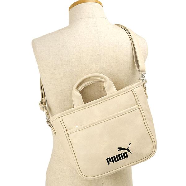 プーマ PUMA ヴィンテージ ミニトートバッグ J20451 SS26 6L VINTAGE MINI TOTE BAG 鞄 ハンドバッグ ショルダーバッグ 白 オフホワイト 正規取扱店