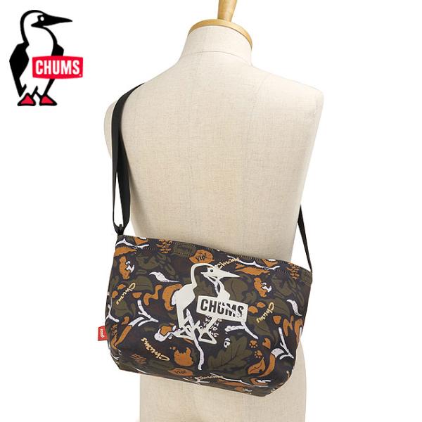 チャムス CHUMS リサイクルブービーショルダーバッグ [CH60-4108 FW26] 4L Recycle Booby Shoulder Bag 鞄 ワンショルダー カーキグリーン Forest 正規取扱店