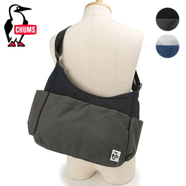 チャムス CHUMS プレッピーショルダーバッグスウェットナイロン [CH60-4008 FW26] 10L Preppy Shoulder Bag Sweat Nylon 鞄 ワンショルダー 正規取扱店