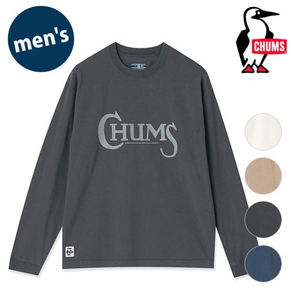 チャムス CHUMS メンズ チャムスロングスリーブTシャツ [CH01-2869 FW26] CHUMS L S T-Shirt トップス カットソー 長袖 オーバーサイズ アウトドア  正規取扱店
