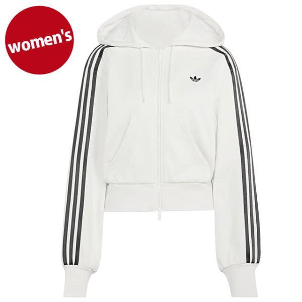 アディダス オリジナルス adidas Originals クロップ ZH [LC8124 TG262 FW26SPOT] CROP ZH クロップド スウェットパーカー クラウドホワイト 正規取扱店