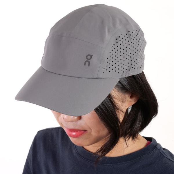 オン On ライトウェイトキャップ ユニセックス 2UF10330122 FW25 Lightweight Cap U メンズ・レディース 帽子 ランニングキャップ 吸汗速乾 Rock 正規取扱店