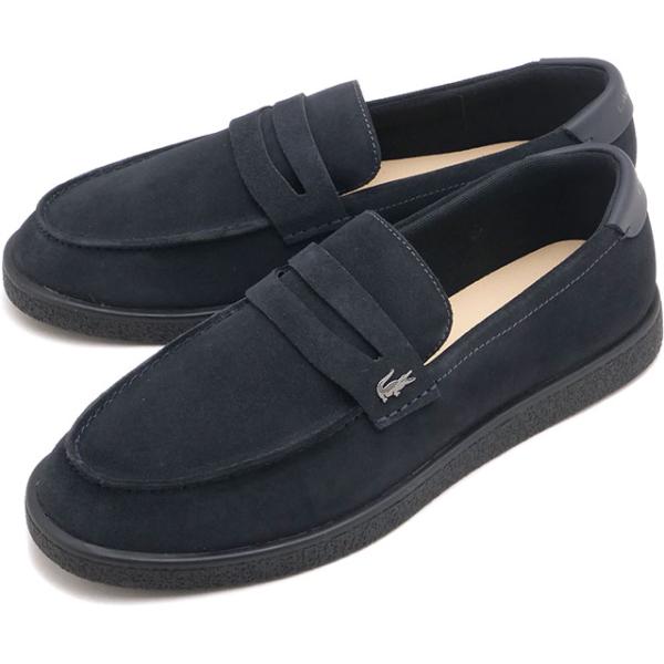 ラコステ LACOSTE スニーカー メンズ コシェ 226 2 CMA 52CMA0012 COCHET 226 2 CMA 靴 シューズ ローファータイプ ブラック 237 BLK DK.GRY 正規取扱店