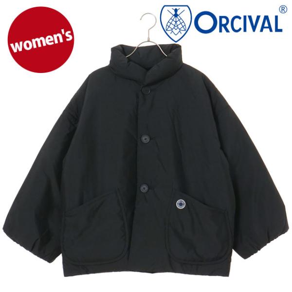 オーシバル ORCIVAL レディース スタンドカラー ブルゾン #OR-A0830-RTF STAND COLLAR BLOUSON 中綿 3DeFX 起毛 ポリエステル ドロップショルダー 正規取扱店