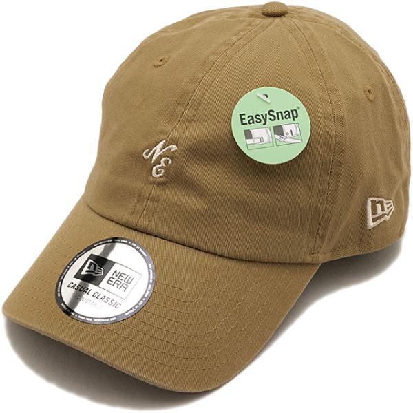 ニューエラ NEW ERA カジュアルクラシック CL NE ミニロゴ キャップ 15136967 CC CL NE MINI LOGO KHA 263 メンズ レディース 帽子 ストリート 定番 正規取扱店