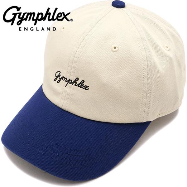 ジムフレックス Gymphlex ツートーンMパネルキャップ #GY-H0315 COG 2TONE MPANEL CAP メンズ レディース 帽子 フリーサイズ サイズ調整可能 正規取扱店