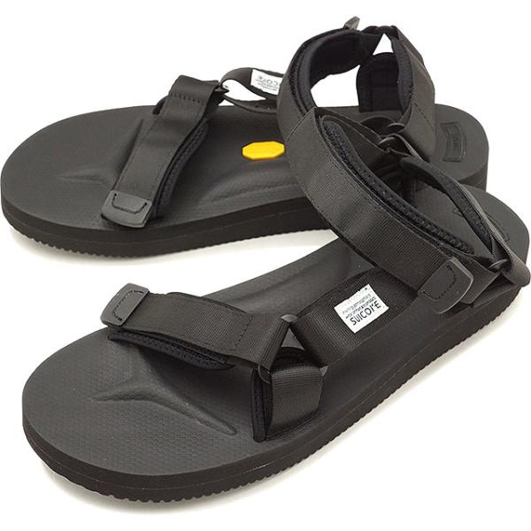 スイコック suicoke サンダル ベルクロ ビブラム ソール 26 黒 suicoke（スイコック） ストラップ スポーツサンダル ビブラム DEPA-V2