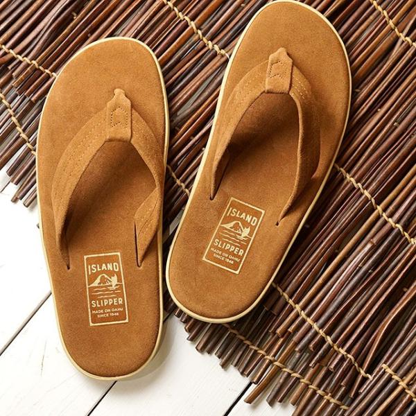 ISLAND SLIPPER（アイランドスリッパ） ハワイ製 スエード ビーチ
