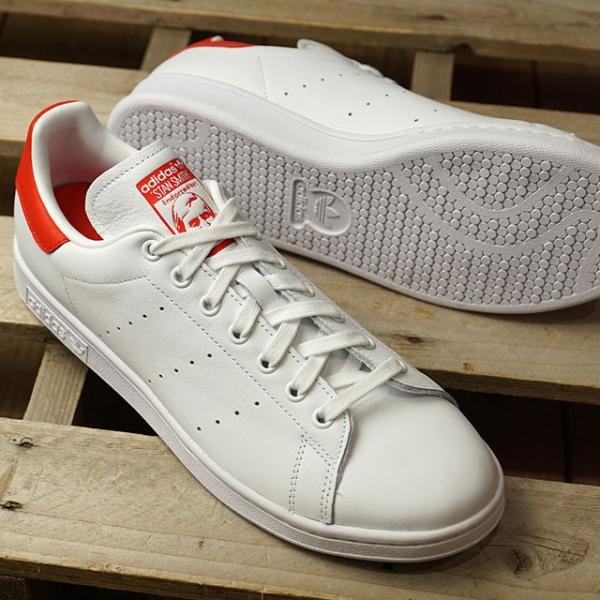 adidas Stan Smith ホワイト レザーシューズ Adidas stan smithホワイトレザー スニーカー - メルカリ