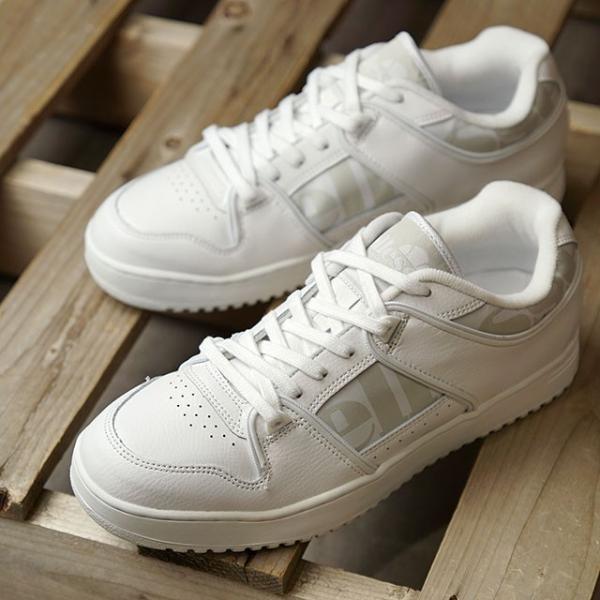 ellesse　エレッセ　上下Mサイズ　白　ホワイト　定価35600円　美品 ellesse Heritage Aspio WHITE 20SS-I（エレッセ ヘリテージ