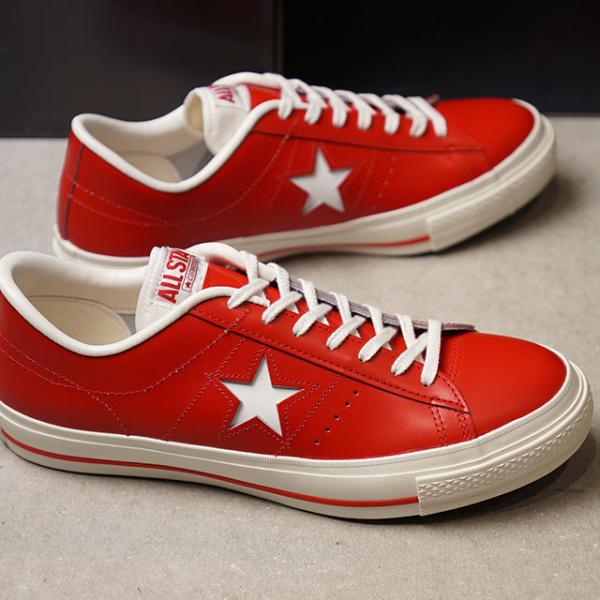 コンバースALL STAR ワンスター　レッド スニーカー　日本製 CONVERSE コンバース 日本製 スニーカー ワンスター J ONE STAR