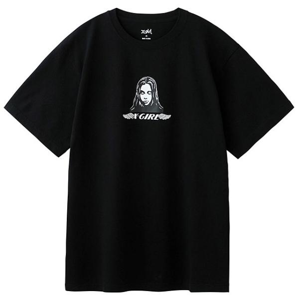X-girl（エックスガール） レディース Tシャツ ANGEL FACE S S TEE