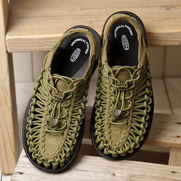 【関税込み】KEEN カーキ UNEEK サンダル nextfocus_4000393401