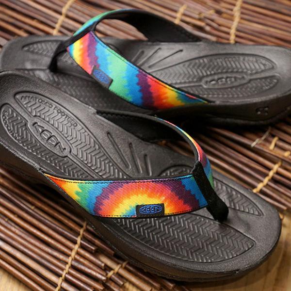 【新品未使用】 KEEN (キーン) キャニオンサンダル マルチカラー KEEN キーン サンダル コナ フリップ M KONA FLIP 1024021 SS21