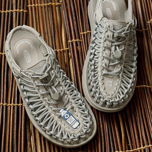 KEEN Uneek サンダル グレー キーン KEEN サンダル ユニーク （GRAY/EIFFEL TOWER） -靴