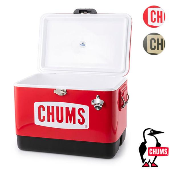 CHUMS（チャムス） スチールクーラーボックス CHUMS Steel Cooler Box