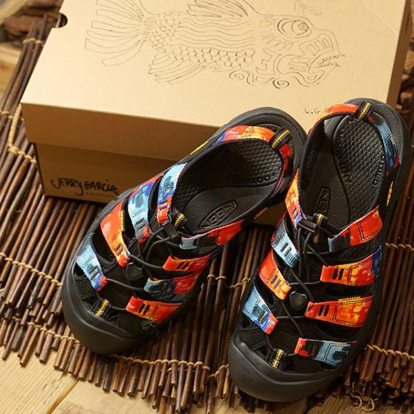 KEEN x JERRY GARCIA ジェリー ガルシア ニューポート レトロ KEEN キーン ジェリー・ガルシア メンズ ニューポート レトロ