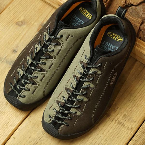 KEEN　24cm　 スエード ブラウン スニーカー 美品】KEEN キーン スエード スニーカー 24 ブラウン ジャスパー