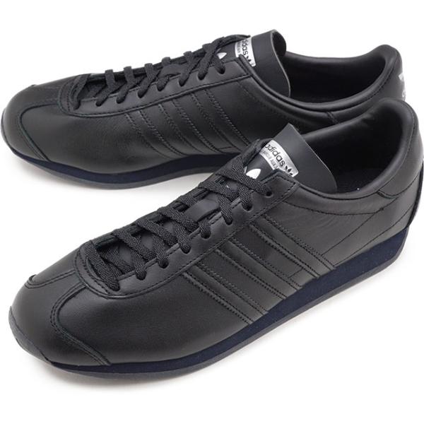 【未使用】adidas スニーカー Country オールブラック レザー adidas Originals アディダス オリジナルス カントリー COUNTRY