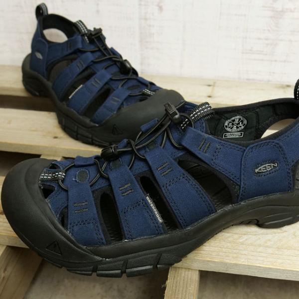 KEEN 26CM ネイビー スポーツサンダル 調整可能 KEEN（キーン）の「ZERRAPORT II / ゼラポート ツー