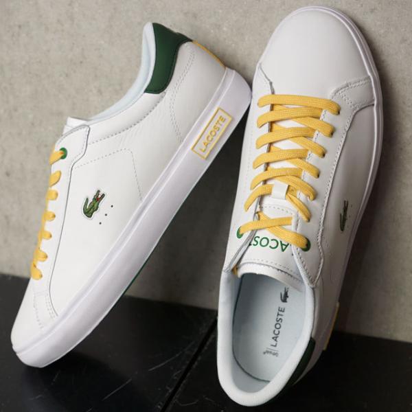 LACOSTE ホワイト スニーカー ラコステ LACOSTE スニーカー レディース 48SFA0012 LACOSTE