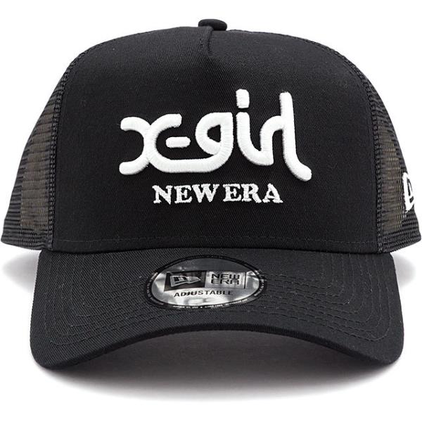 NEW ERA（ニューエラ） コラボ X-girl エックスガールメッシュキャップ