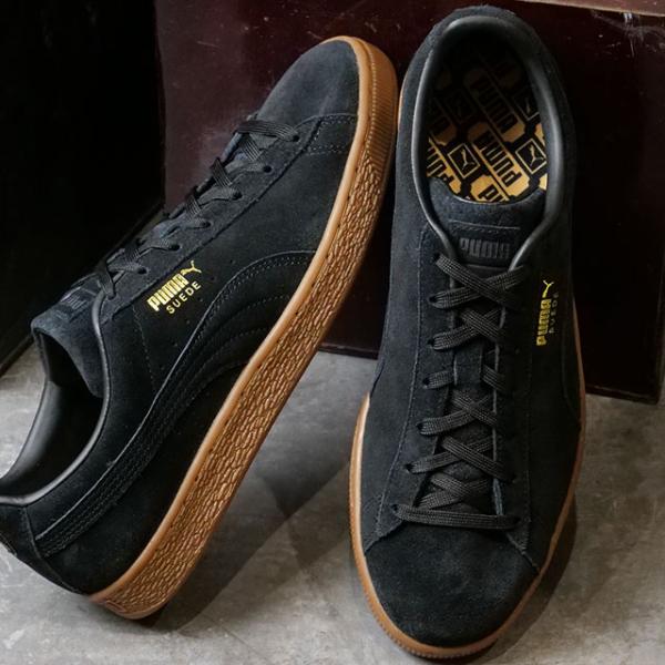 スニーカー【PUMA】送料関税込み スエード加工 ソールの高さ5cm セール】PUMA プーマ ユニセックス スウェード ガム スニーカー