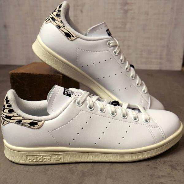 erty54　美白アンプル adidas STAN SMITH WHITE/SANDY PINK アディダス スタンスミス