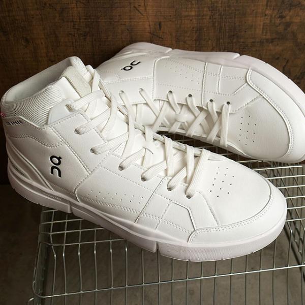 オン On ロジャークラブハウスミッド 25.0 美品 Men's THE ROGER Clubhouse Mid | White | On United States