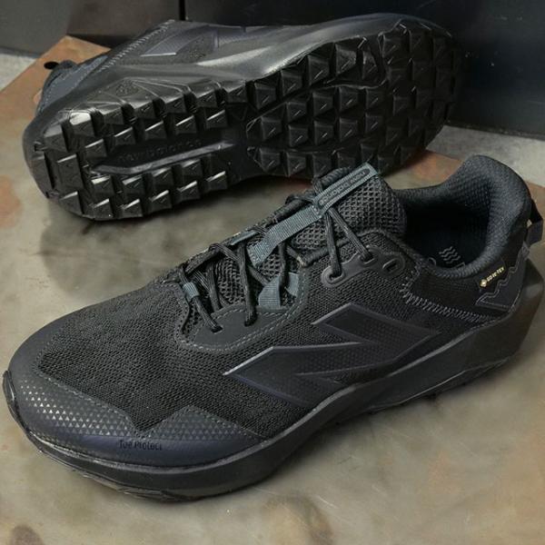 ニューバランス NEWBALANCE スニーカー ダイナソフト ナイトレル ゴアテックス MTNTRGB6 SS25 DynaSoft Nitrel v6 GTX GORE-TEX 4Eワイズ BLACK 正規取扱店