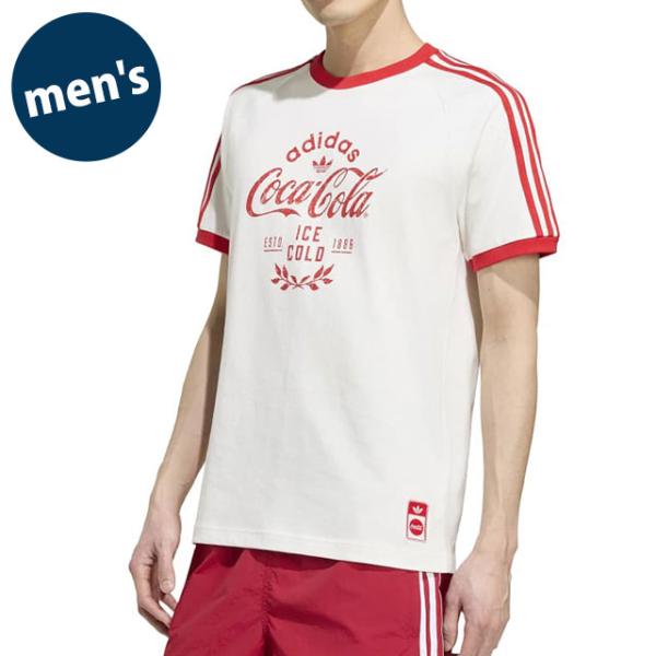 コラボ アディダス オリジナルス adidas Originals メンズ コカ・コーラ クラシックスポーツ カリTシャツ IE071 KY2114 FW26 COCA-COLA CLASSIC TEE 正規取扱店