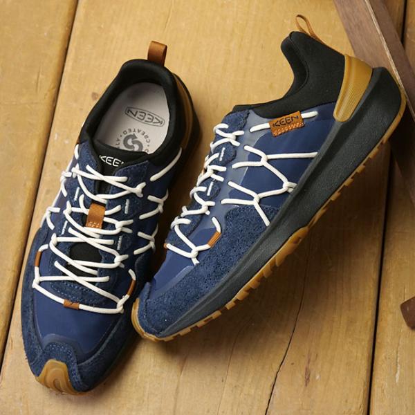 返品交換送料無料 キーン KEEN スニーカー レディース ユニーク トレッカー 1032792 W UNEEK TREKKER スエードシューズ NAVAL-ACADEMY ROASTED-PECAN 正規取扱店