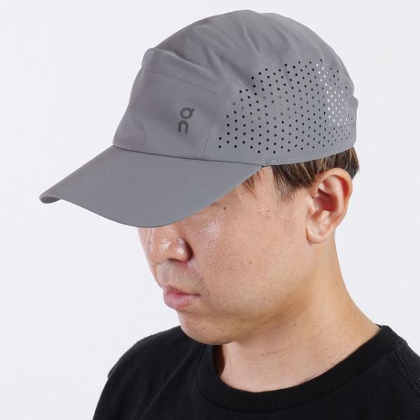 オン On ライトウェイトキャップ ユニセックス 2UF10330122 FW25 Lightweight Cap U メンズ・レディース 帽子 ランニングキャップ 吸汗速乾 Rock 正規取扱店