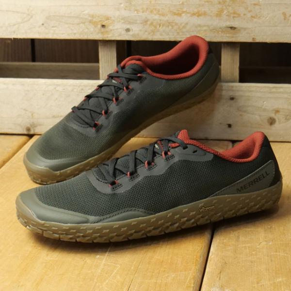 メレル MERRELL スニーカー メンズ ベイパーグローブ7 J00005527 M VAPOR GLOVE 7 ベアフットシューズ ミニマルシューズ タウンユース グレー BELUGA 正規取扱店