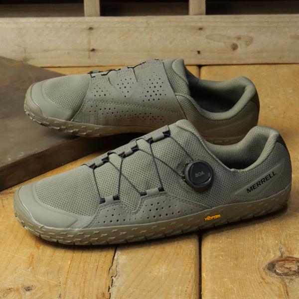 メレル MERRELL スニーカー メンズ ベイパーグローブ7 BOA J00005865 M VAPOR GLOVE 7 BOA ベアフットシューズ ダイヤル式 ミニマルシューズ 正規取扱店