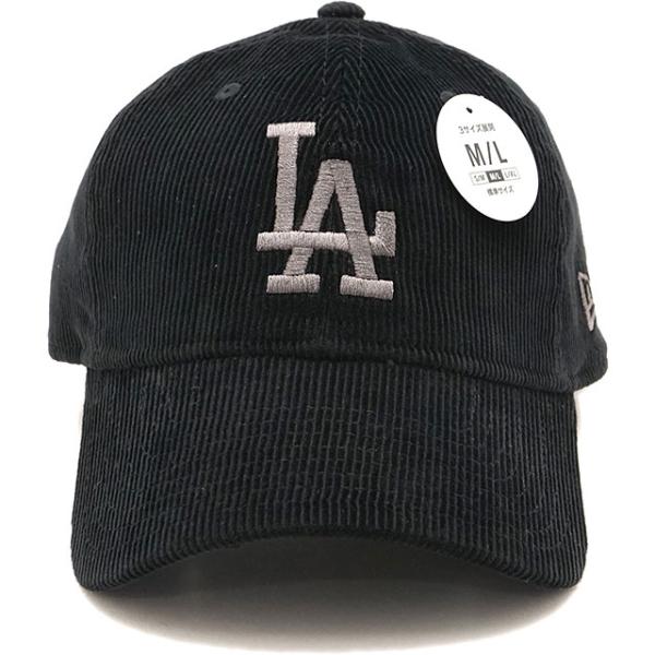 ニューエラ NEW ERA 9TWENTY ロサンゼルス ドジャース STA コーデュロイ キャップ 15137271 920 LOSDOD STA CORDUROY BLK メンズ レディース 帽子 正規取扱店