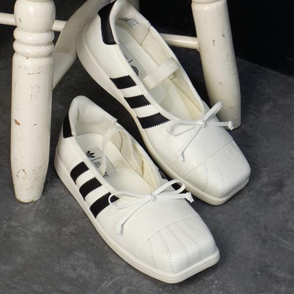 アディダス オリジナルス adidas Originals スニーカー レディース スーパースター スクエアトゥ バレエ ウィメンズ LB3786 SUPERSTAR SQ BALLET W 正規取扱店