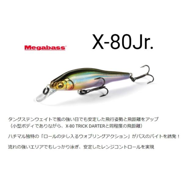 Megabass（メガバス） X−80Jr． : ミシマつり具店 - 通販