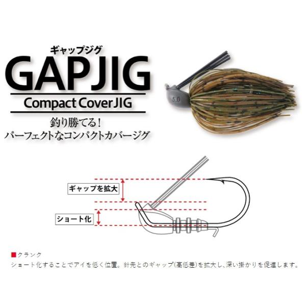 ボトムアップ　ギャップジグ３．５ｇ