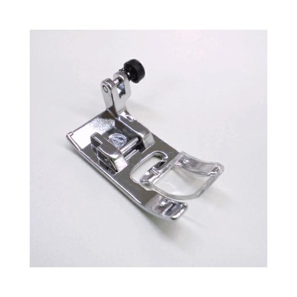 A9853E800A0ジューキ家庭用ミシン　実用ミシン　アタッチメント オプションパーツ　押え おさえ　押さえ　option 基本おさえ 標準押さえ 附属押え　付属品押え手前が透明で見やすい基本押えです。記号【Ａ】ミシン本体ご購入時に附属し...