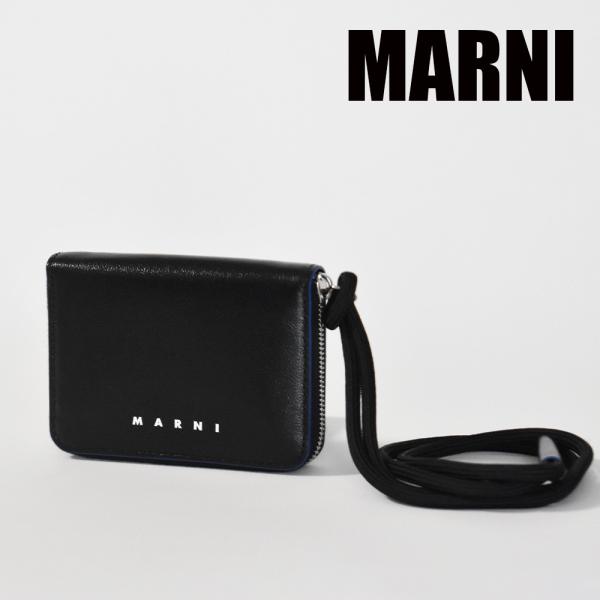 MARNI 黒 コインケース Made in Italy MARNI 黒 コインケース Made in Italy MARNI 黒 コインケース