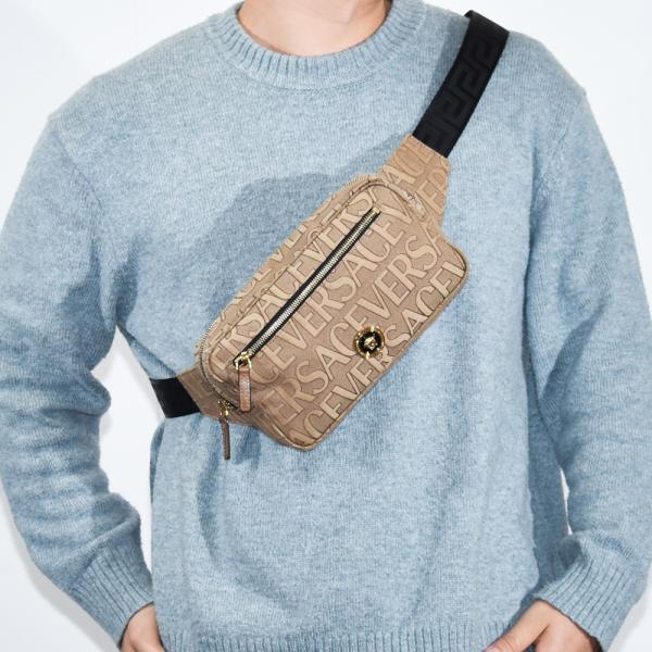 VERSACE（ヴェルサーチェ） ヴェルサーチ バッグ メンズ ベルトバッグ