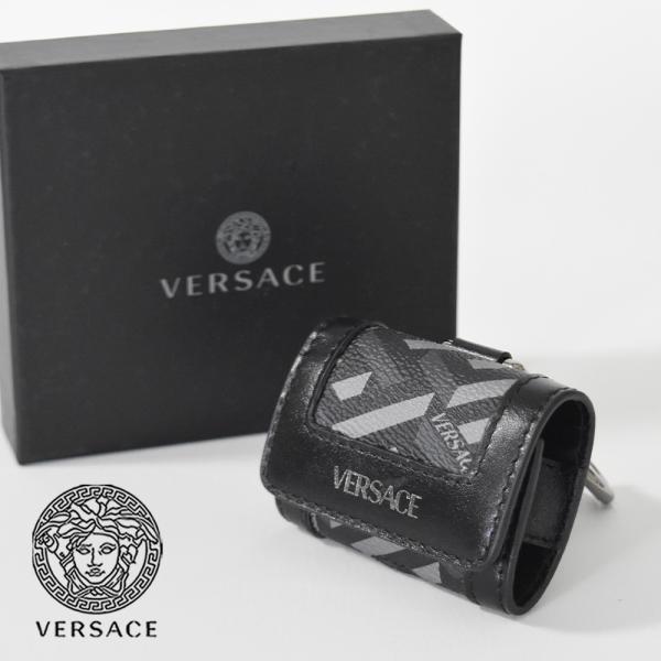 VERSACE エアポッツケース グレカ ジャガード ヴェルサーチ VERSACE エアポッツケース グレカ ジャガード ヴェルサーチ
