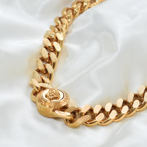 ベルサーチ　ネックレス　確認用 VERSACE ヴェルサーチ ネックレス メンズ ゴールド チェーン DG16949
