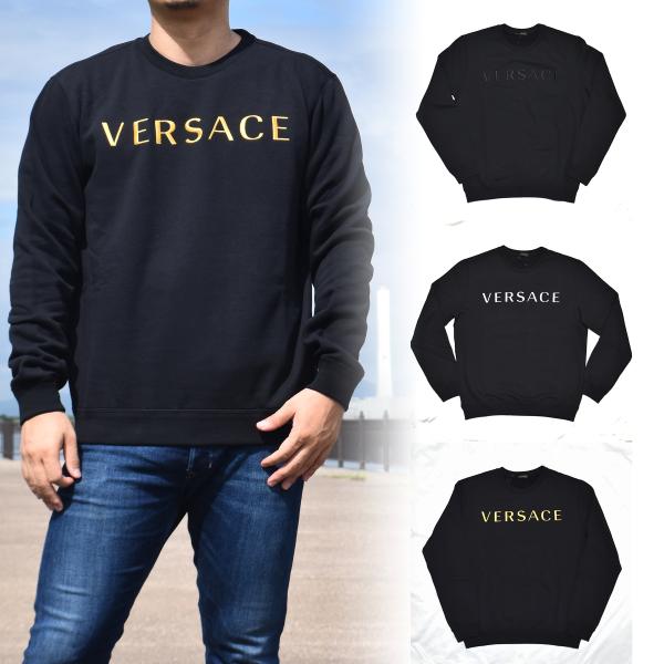 VERSACE ヴェルサーチ トレーナー メンズ ブランド シンプル 裏 VERSACE ヴェルサーチ トレーナー メンズ ブランド シンプル 裏