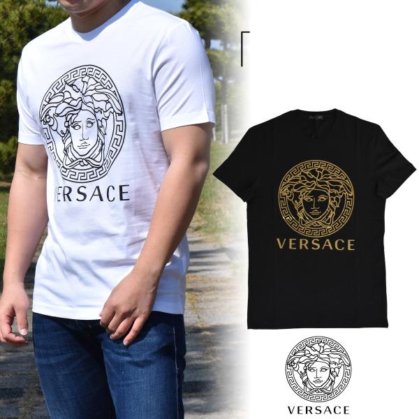 VERSACE ヴェルサーチ Tシャツ メンズ 半袖 ブランド 人気 VERSACE ヴェルサーチ Tシャツ メンズ 半袖 ブランド 人気