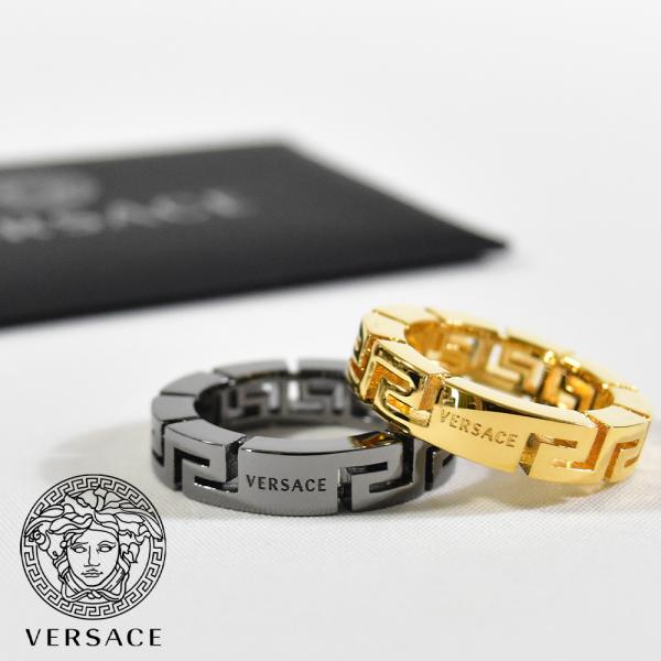 ヴェルサーチ 指輪 リング メンズ ブランド 人気 ゴールド VERSACE