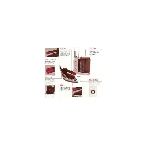 【新品・メーカー保証付】ナオモト 滴下式ハイスチームアイロン（卓上ポンプPS-2付）HYS-520P アイロン